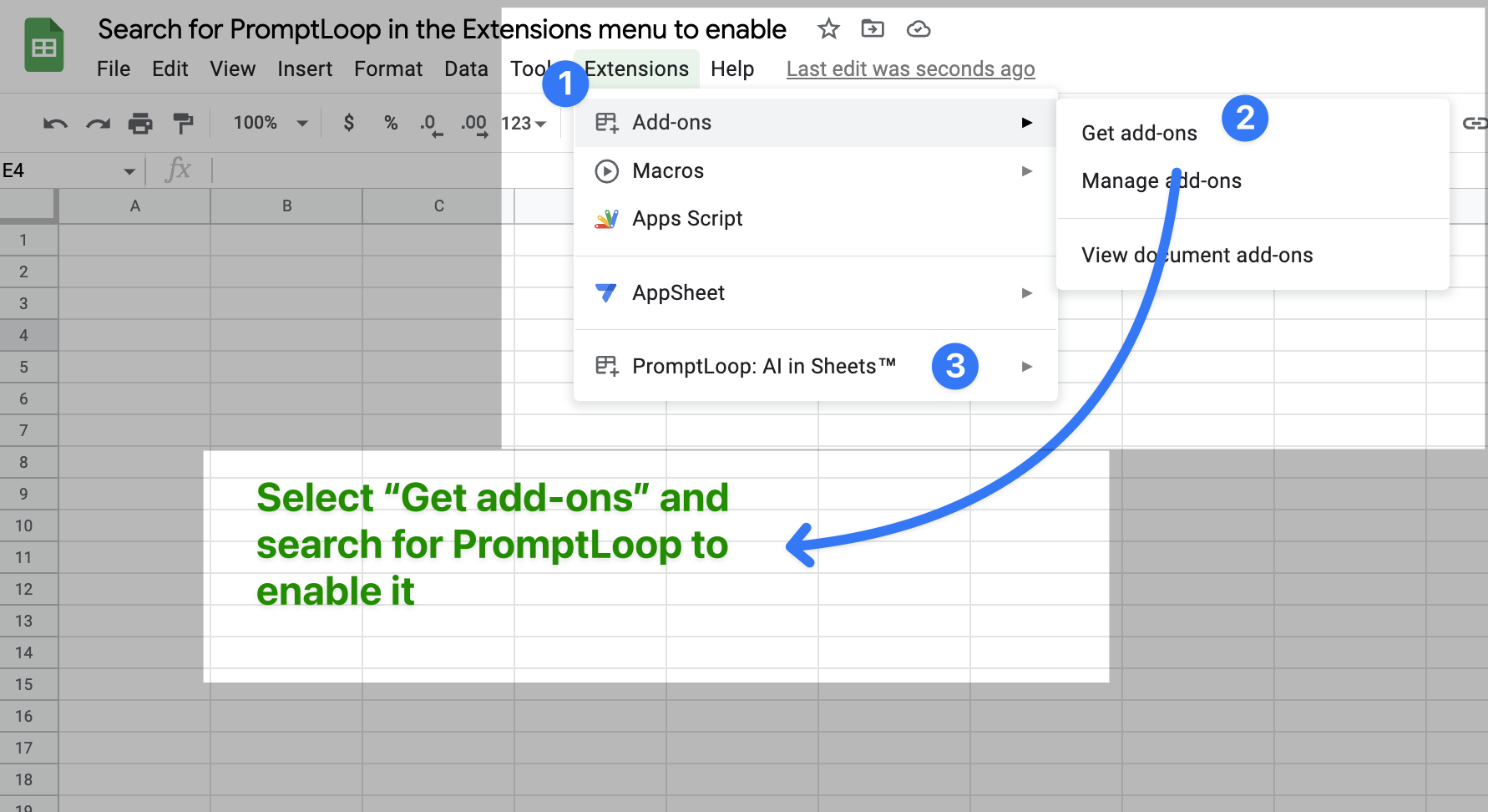 Enabling PromptLoop